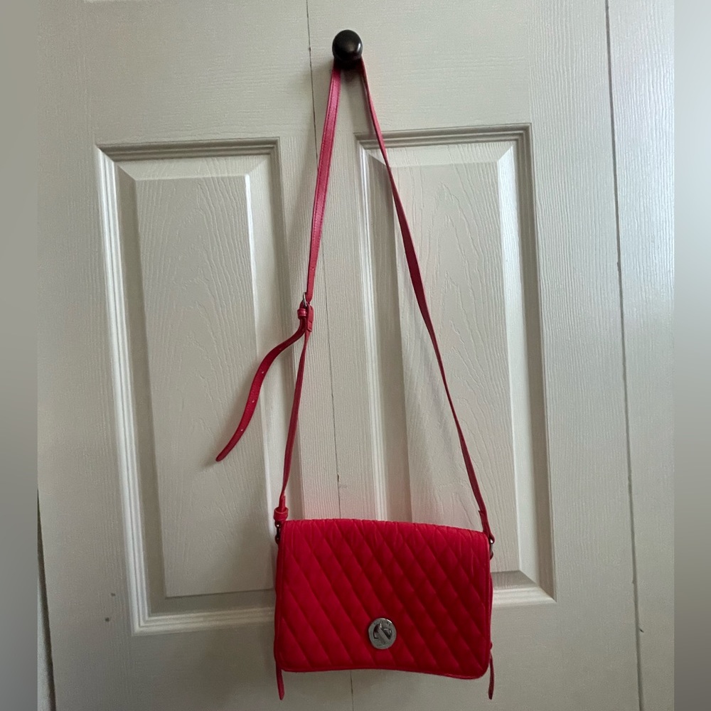 Red Quilted Vera Bradley Crossbody